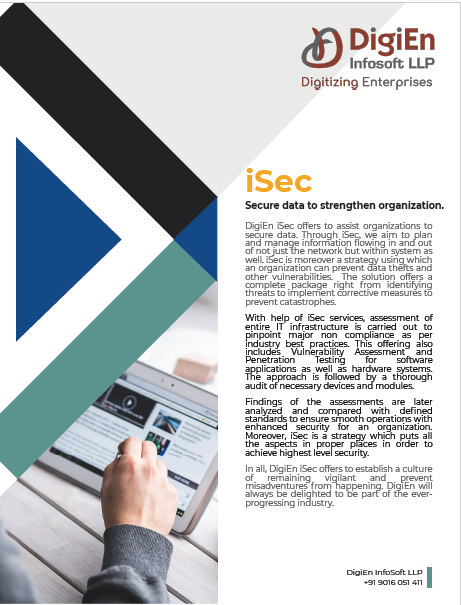 DigiEn iSec Flyer